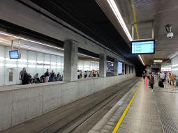Platforms from the northbound