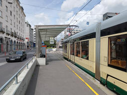 Southbound platform