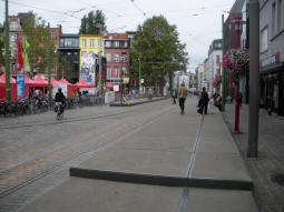 Platforms from the southbound side