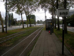 Southbound platform