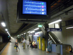 Southbound platform