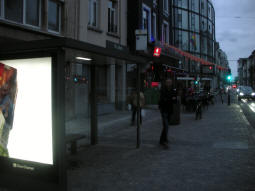 The southbound stop