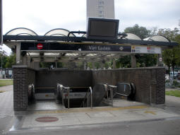 The entrance