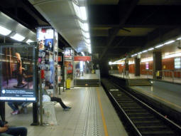 Northbound platforms