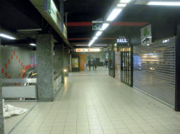 The metro concourse
