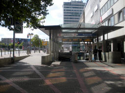 One of the entrances