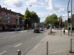 The western entrances