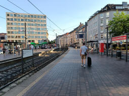 Platforms from the southbound
