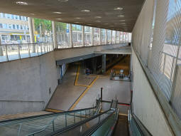 Entering at the northern end