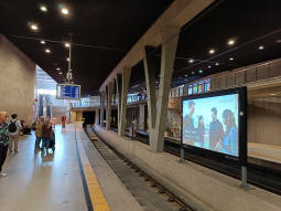 Platforms from the southbound