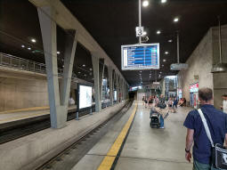 Platforms from the southbound