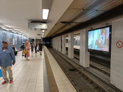 Platforms from the eastbound