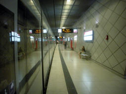 Southbound platform