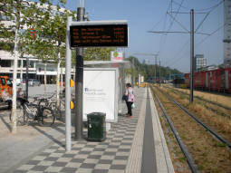 Southbound platform