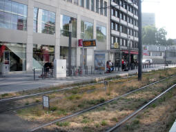Northbound platform