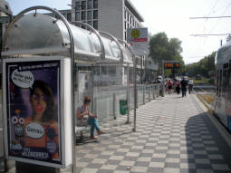 Northbound platform