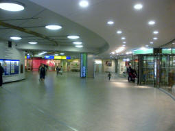 Concourse near the northern exits