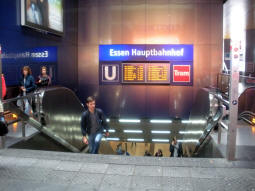 An entrance within the railway station