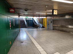 Northern exit from northern concourse