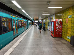 Northeast-bound platform