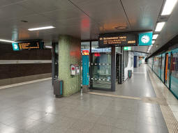 Platforms from the westbound side