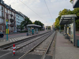 Platforms from the northbound side