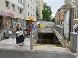 Northern entrance