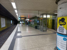 Southwest-bound platform