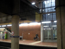 Looking across to the north-eastbound platform from the other one