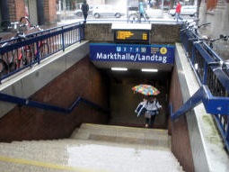 One of the entrances