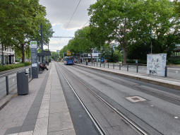 Platforms from the eastbound