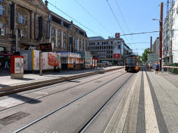 The northern surface platforms from the westbound