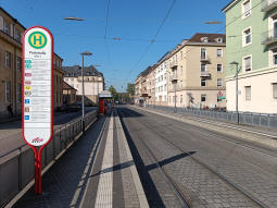 Platforms from the eastbound