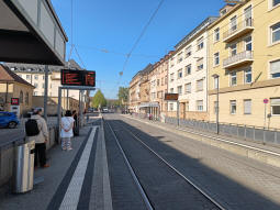 Platforms from the eastbound