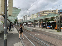 Platforms from the southbound