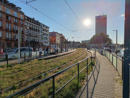 Platforms from the westbound side