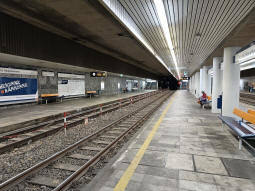 Platforms from the eastbound