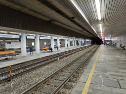 Platforms from the southbound
