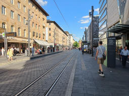 Platforms from the eastbound side