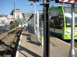 The island platform