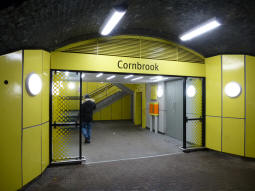 The entrance