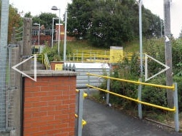 The access from Bury Old Road