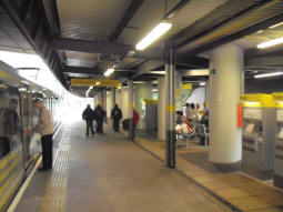 Looking away from the exit