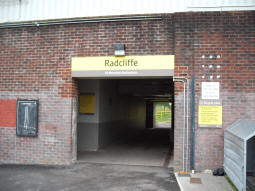 The entrance