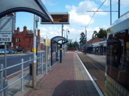 Looking away from the end of the line