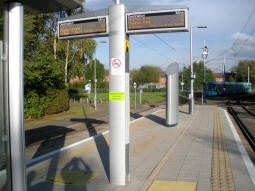 New Passenger Information Displays on the Phoenix Park branch platforms