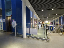 Looking towards the railway station's main concourse from by the exit to the tram stop