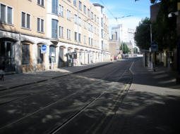 The stop from the trams to Hucknall or Phoenix Park side