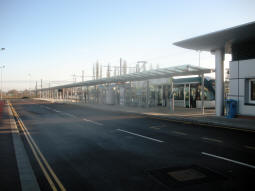 Looking towards platforms A and C from the car park