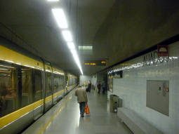 Southbound platform